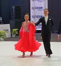 Quattro finali per Cosmin Cotruta e Giulia Bernardeschi alla Apuania Dance Cup a Marina di Carrara