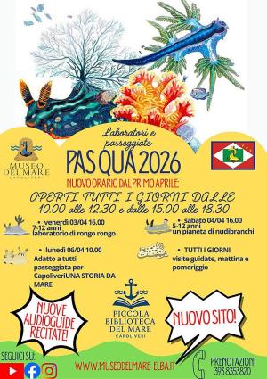 Il calendario degli incontri al Museo del Mare di Capoliveri