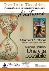 Parole in Clessidra d'Autunno, primo appuntamento con "Una vita possibile" di Michele Rampini