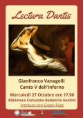 "Ripartire da Dante": con Gianfranco Vanagolli la lettura del canto V dell'Inferno