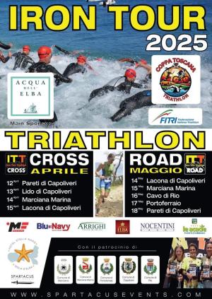 Iron Tour Triathlon Road - 5 tappe in 5 giorni in 5 differenti località elbane