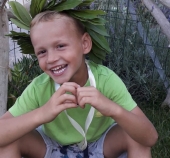 I tanti "grazie" di Tommasino a chi lo ha aiutato a crescere