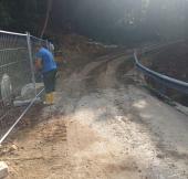 Riaperta oggi la strada del Forno. Passano le prime auto