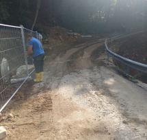 Riaperta oggi la strada del Forno. Passano le prime auto