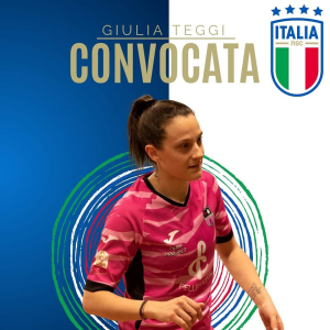La marinese Giulia Teggi convocata in Nazionale per la Futsal Week Women&#039;s Cup in Croazia