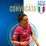 La marinese Giulia Teggi convocata in Nazionale per la Futsal Week Women's Cup in Croazia