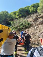 Turista  cade di bici a Monte Calamita, per i soccorritori una "passeggiata" di 3 ore