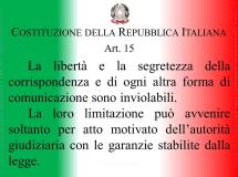 “Borsa di studio “Lorenzo Claris Appiani”(VII edizione) - Gli studenti del Liceo riflettono sull’articolo 15 della Costituzione