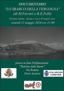 A Porto Azzurro la proiezione del documentario "Lo Sbarco della Vergogna"