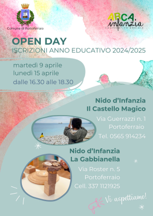 Portoferraio: aperte le iscrizioni ai nidi d&#039;infanzia