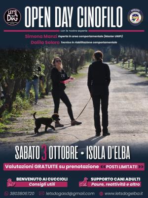 Open day con Let's Dog, valutazioni gratuite per cuccioli e cani adulti con esperte cinofile certificate