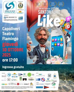 A Capoliveri lo spettacolo “Like” di Stefano Santomauro