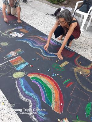 Artisti e bambini per la pace