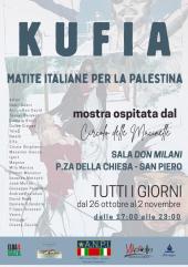 A San Piero la mostra “Kufia. Matite italiane per la Palestina”