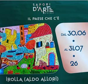 I sogni colorati di Irolla a Sapori d’Arte Bistrot a Marciana