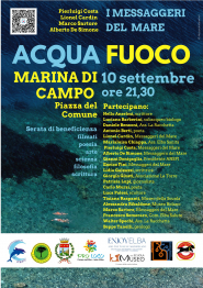 Parte da Marciana Marina "Acquafuoco", impresa dei Messaggeri del Mare per finanziare "la Racchetta"