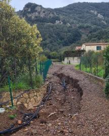 Rio, dopo la frana in località Convento Alto restano le criticità: richiesta chiarezza sui tempi di intervento