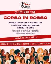 Corsa in rosso contro la violenza