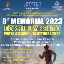 Domenica a Porto Azzurro la “Corri Umberto”