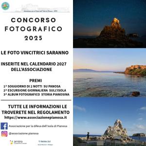 La 4^ edizione del concorso fotografico “Pianosa Le Mie Visioni”