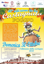 Domani la 41^ edizione della “Castagnata” a Poggio