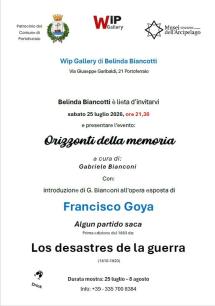 Alla Wip Gallery "Orizzonti della memoria" con un capolavoro di Francisco José de Goya y Lucientes