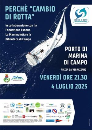Stasera a Campo la presentazione del progetto &quot;Cambio di rotta&quot;