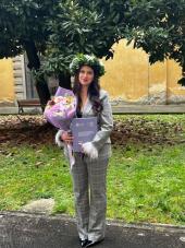 La laurea di Rachele Vai