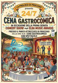 La Pro Loco di Procchio organizza la prima "Cena GastroComica"