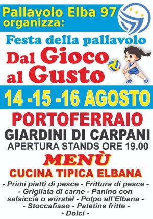 Festa della pallavolo ai Giardini di Carpani