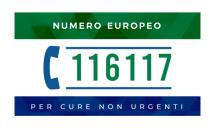 Cure non urgenti: anche durante le feste chiamare il 116117 per contattare la continuità assistenziale (guardia medica)