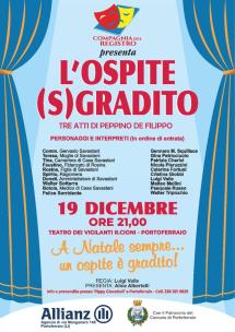 La Compagnia del Registro porta in scena al Teatro dei Vigilanti “L’ospite (s)gradito”