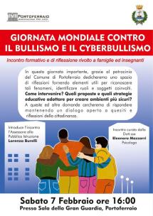 7 febbraio: Giornata Mondiale contro il Bullismo e il Cyberbullismo