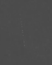 Un altro avvistamento elbano dei satelliti Starlink di Elon Musk