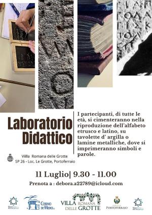 Alla Villa Romana delle Grotte "Attività con l’archeologa, dai 7 ai … 90 anni"