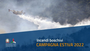 Protezione civile: al via la campagna estiva antincendio boschivo