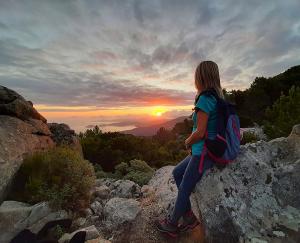 Trekking al tramonto sul Monte Giove con il CAI