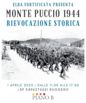 Rievocazione storica Monte Puccio 1944 con l'Associazione 'Elba Fortificata'