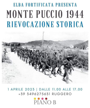 Rievocazione storica Monte Puccio 1944 con l&#039;Associazione &#039;Elba Fortificata&#039;
