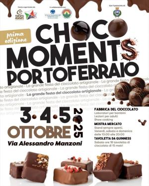Al via la prima edizione &quot;ChocoMoments&quot;, la fiera del cioccolato a Portoferraio