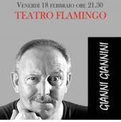 Al Teatro Flamingo il 18 febbraio c'è lo spettacolo di Gianni Giannini
