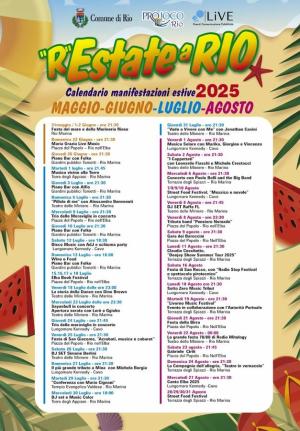 “R-estate a Rio”- Il programma degli eventi estivi
