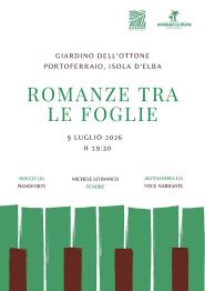 “Romanze tra le foglie” - Musica e poesia al Giardino dell’Ottone