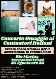 Stasera a Rio Marina concerto di beneficenza a sostegno delle associazioni di volontariato