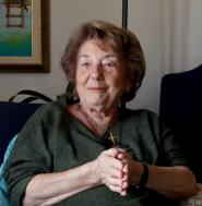 Ill ringraziamento di Licia Baldi per il riconoscimento ricevuto dal Lions club elbano