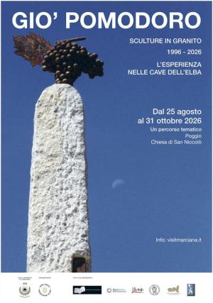 Gio’ Pomodoro - Sculture in granito. 1996-2026 - L’esperienza nelle cave dell’Elba