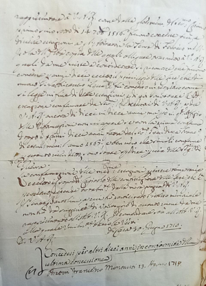 Portoferraio anno 1710. Conferma dei privilegi per 10 anni: intervento dell’auditore delle Riformagioni (parte 3)
