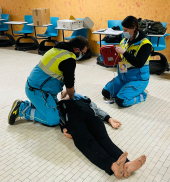 Le classi quinte del Foresi a scuola di primo soccorso