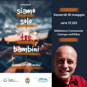 In biblioteca con Alessandro Orlandini ed il suo "Siamo solo tre bambini"