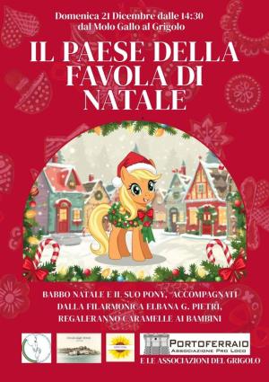 Il Paese della Favola di Natale: magia, musica e sorrisi per i più piccoli a Portoferraio
